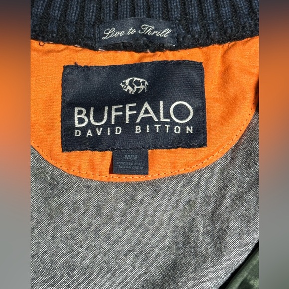 Youth boys size medium Buffalo David Bitton Bomber Jacket - Picture 2 of 10